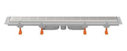 Душевой лоток 65 см Creto Walkway CRE-650 WN-Down с решеткой, хром