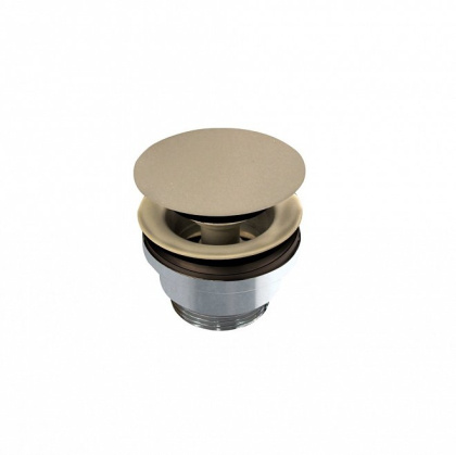 Донный клапан для раковины, золотой атласный Донный клапан для раковины, золотой атласный