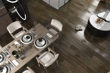 Кварцевый ламинат Fargo 2022-2 Орех Маньчжурский