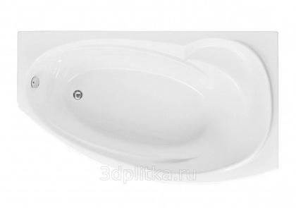 Акриловая ванна Aquanet Jersey 170x90 R (с каркасом)