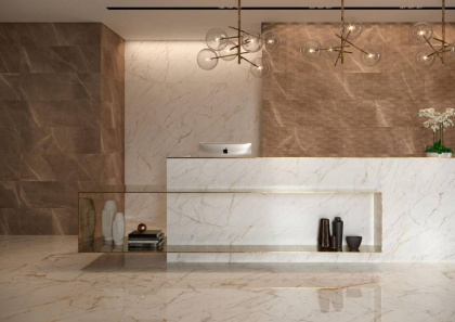 Плитка M6SZ Allmarble Wall Statuario Lux 40х120