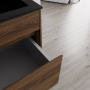 База под раковину Chiara 600 подвесная, 1 выкатной ящик soft-close, C.Oak