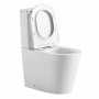 Унитаз компакт Abber Bequem AC1112TMW белый матовый с микролифтом
