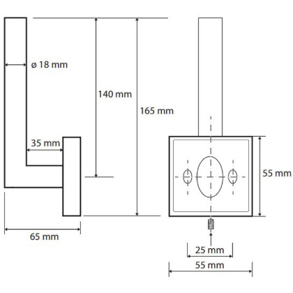 Держатель запасного рулона Держатель запасного рулона