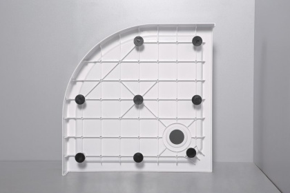 Поддон SMC CEZARES TRAY-SMC-R-90-550-150-W