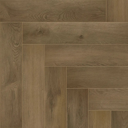 SPC ламинат Alpine Floor Light Parquet ЕСО 13-7 Дуб Насыщенный (4мм/43/1,95м2) (600мм*125мм), м2