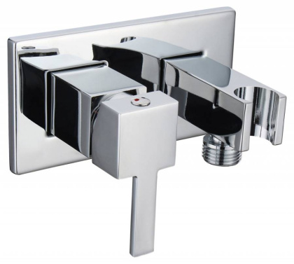 CZR-DA6-01Смеситель для душа и гигиенического душа со штуцером-держателелем, хром CZR-DA6-01Смеситель для душа и гигиенического душа со штуцером-держателелем, хром