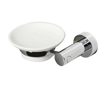 Мыльница, 12х4х10 см, белая, K-28229