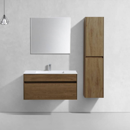 База под раковину Chiara 1000 подвесная, 1 выкатной ящик soft-close, T.Oak База под раковину Chiara 1000 подвесная, 1 выкатной ящик soft-close, T.Oak
