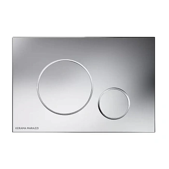 Кнопка управления для скрытых систем инсталляции, xром-глянец (круглая) Kerama Marazzi FPR.A.CR