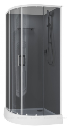 Душевая кабина Aquanet Passion EVO R white 90x90 набор 3