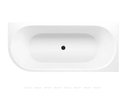 Акриловая ванна Aquanet Family Elegant B 180x80 3806N Matt Finish (панель Black matte)
