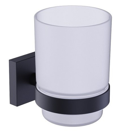 Стакан для зубных щеток Timo Selene Black 12033/03