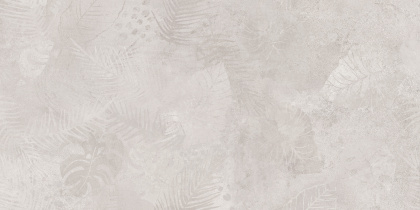 Керамогранит Meissen Keramik State листья серый ректификат 44,8x89,8 A16885