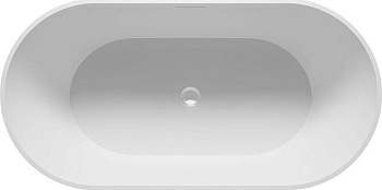 Овальная ванна из искусственного камня Riho Bilbao 170x80 белая BS1000500000000