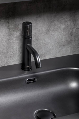 Смеситель STICK для умыв. низ. BLACK MRAMOR BLACK_Комплект