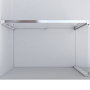 Душевой уголок Lugano VSR-1L9012CGB-1, 1200*900, черный, стекло тонированное