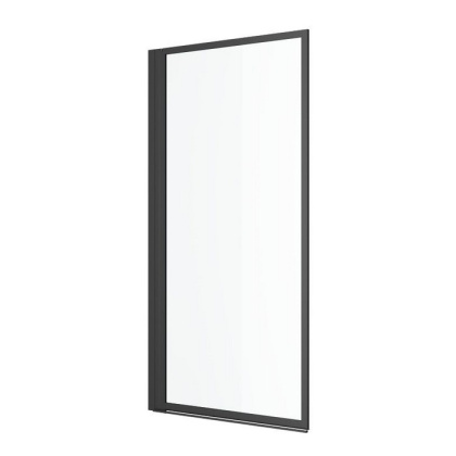 Шторка для ванны EXCELLENT Fabrika 73 см (черный мат)