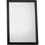 Косметическое зеркало Bemeta Help 301401030 Черное матовое, с поворотно-откидным механизмом
