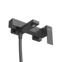 SLIDER-VD-GM Смеситель для ванны и душа однорычажный в комплекте с ручным душем, шлангом и держателем, оружейная сталь SLIDER-VD-GM Смеситель для ванны и душа однорычажный в комплекте с ручным душем, шлангом и держателем, оружейная сталь