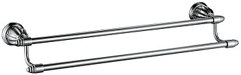 Полотенцедержатель двойной 63 см. RUSH Socotra (ST12532) Полотенцедержатель двойной 63 см. RUSH Socotra (ST12532)