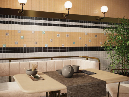 Вставка OS\C177\21052 Анвер 11 коричневый 4,85x4,85x6,9 (40 шт), шт.