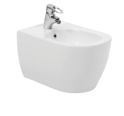 Bianca подвесной биде, глянец белый