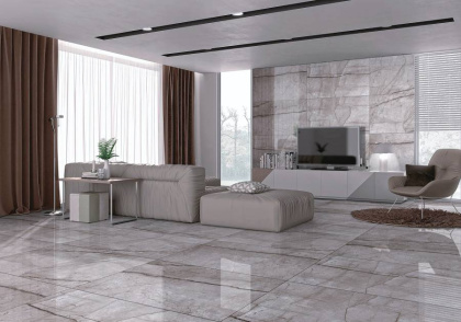 Керамогранит Laparet Obsidian Moss Gray матовый 60х60 (4шт_1,44м2), м2