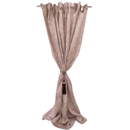 Штора текстильная фиолетовая, 240х270 см