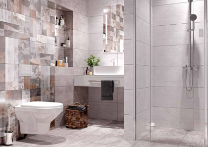 Керамическая плитка Creto Плитка Urban Chrome W M 31x61 NR Glossy 1 Керамическая плитка Creto Плитка Urban Chrome W M 31x61 NR Glossy 1