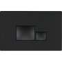 Кнопка смыва BB074NERO, чёрная матовая