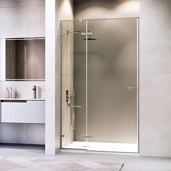 Душевая дверь 140*200 RGW SV-004-Gr Серый/Прозрачное/8 мм (EasyClean)