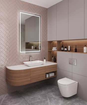 Керамическая плитка LIGURIA PINK 7.5x30, Liguria