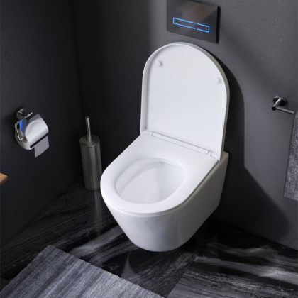 C741701SC Sense Унитаз подвесной FlashClean с сиденьем микролифт