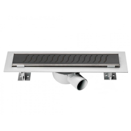 Душевой лоток SAY OPTIMA 601.80.B.M.S.BUK, 80 см, матовый черный Душевой лоток SAY OPTIMA 601.80.B.M.S.BUK, 80 см, матовый черный