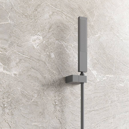 Душевой комплект Futura VSFW-2F11TGM термостатический встраиваемый, 3 режима, вороненая сталь