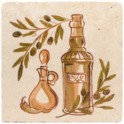 Натуральный травертин, ОЛИВКИ №2 20x20, Provance Натуральный травертин, ОЛИВКИ №2 20x20, Provance