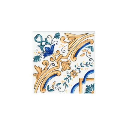 Вставка STG\A484\1146H Капри Майолика 9,8*9,8 (1уп/30шт), шт Вставка STG\A484\1146H Капри Майолика 9,8*9,8 (1уп/30шт), шт