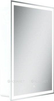 Зеркальный шкаф для ванной комнаты SANCOS  Diva  600х150х800, с подсветкой, арт.DI600