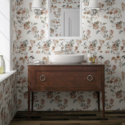 Декор 14017R\3F Монфорте Роза обрезной 40*120*10 (уп\3шт) , шт Декор 14017R\3F Монфорте Роза обрезной 40*120*10 (уп\3шт) , шт