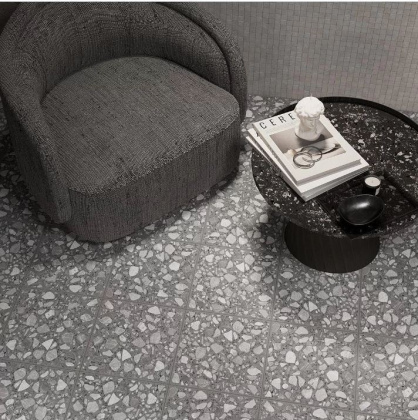 Кассетоне серый тёмный матовый 30,2x30,2x0,78