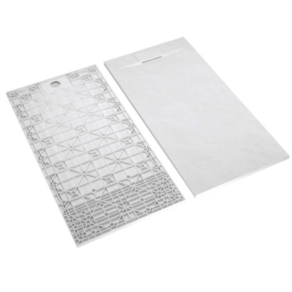 Душевой поддон  80*120*26 RGW TUS-128W Белый/Прямоуг Ø 90 мм 