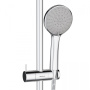 914100000 Palace One душевой комплект: ручной душ d - 120 мм, 5 функций, штанга, мыльница, шт