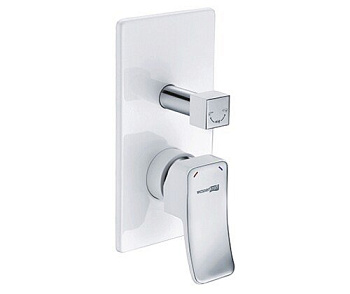 Aller 10641WHITE Смеситель для ванны и душа Wasserkraft Aller 10641WHITE Смеситель для ванны и душа Wasserkraft