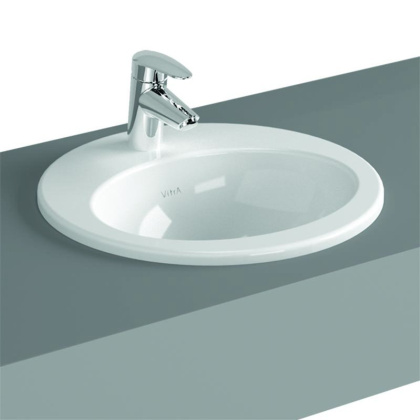 S20 Накладная раковина 43cm-цвет белый