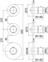 Смеситель для ванны с душем Paffoni Modular Box MDE018ST Смеситель для ванны с душем Paffoni Modular Box MDE018ST
