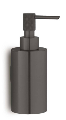 Настенный Дозатор Uno Gun Metall 10977-GM Boheme Настенный Дозатор Uno Gun Metall 10977-GM Boheme