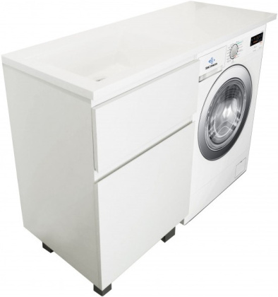 Тумба напольная под умывальник Dallas Luxe 1150х482 2 ящика (ШхГхВ) 498х476х860 Тумба напольная под умывальник Dallas Luxe 1150х482 2 ящика (ШхГхВ) 498х476х860
