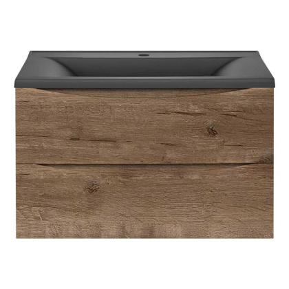 База под раковину Mia 800 подвесная, 2 выкатных ящик soft close, V.Oak База под раковину Mia 800 подвесная, 2 выкатных ящик soft close, V.Oak