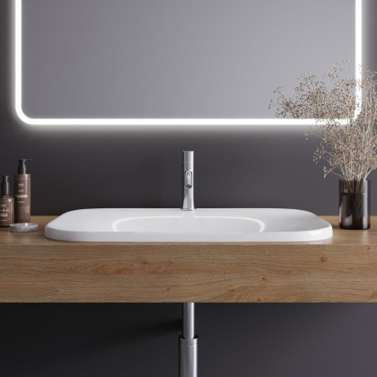 CEZARES Раковина керамическая полувстраиваемая, CZR-DRO-65-LVB CEZARES Раковина керамическая полувстраиваемая, CZR-DRO-65-LVB